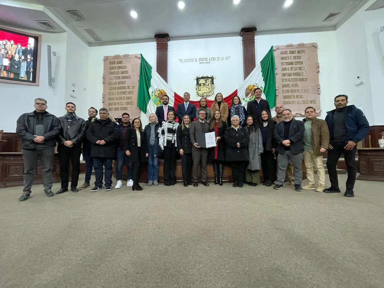 Reconoce Congreso a la Orquesta Filarmónica del Desierto. Foto de congreso.