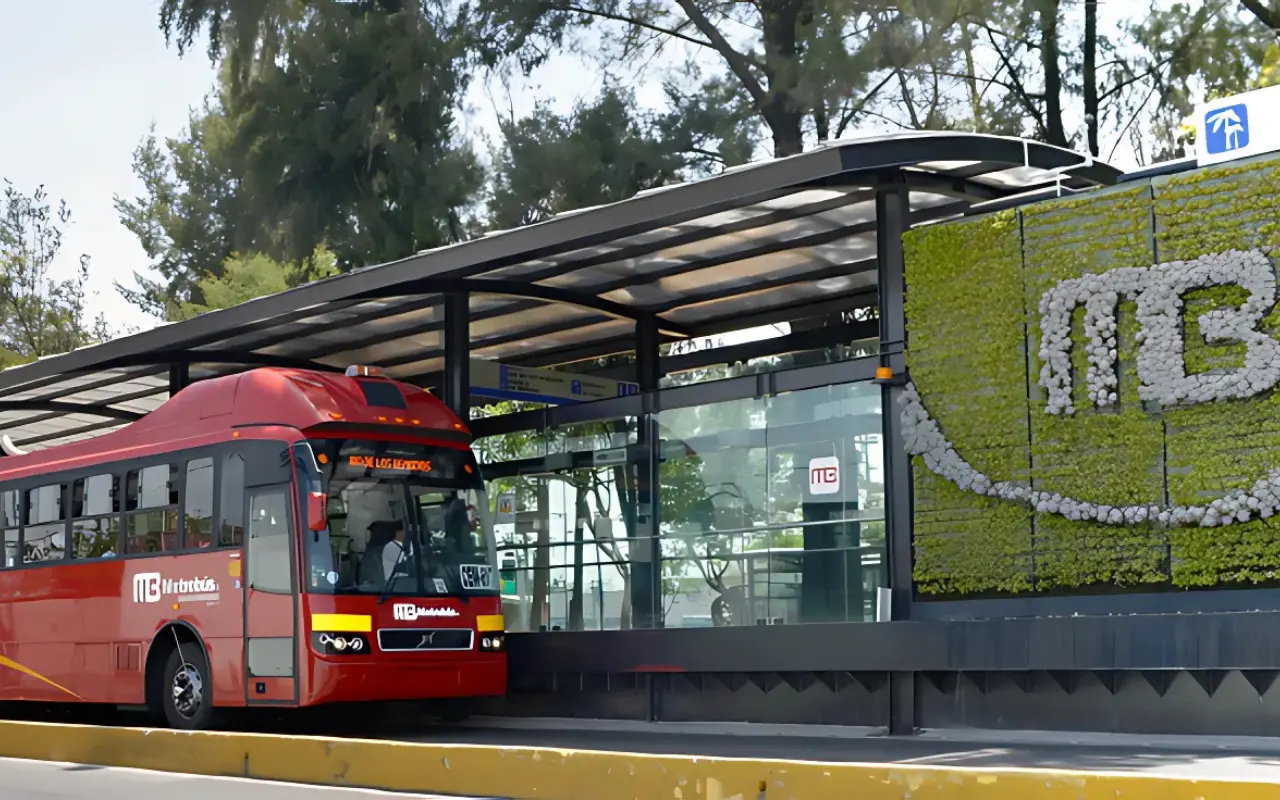 Metrobús en CDMX. Foto: Gobierno de CDMX