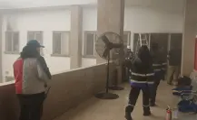 VIDEO | Susto en FIME UANL: Incendio provoca movilización de Protección Civil