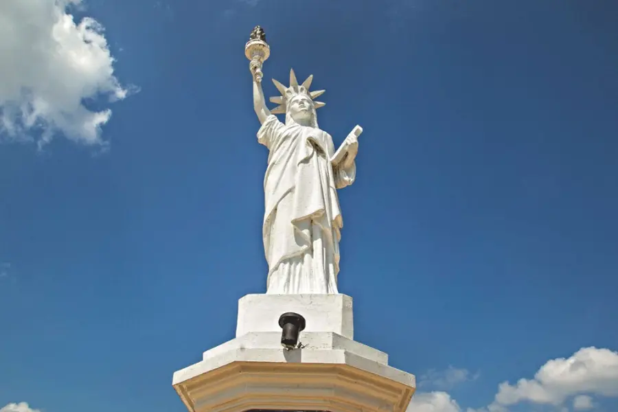 ¡No es Nueva York! El pueblo mágico de Campeche que tiene su Estatua de la Libertad