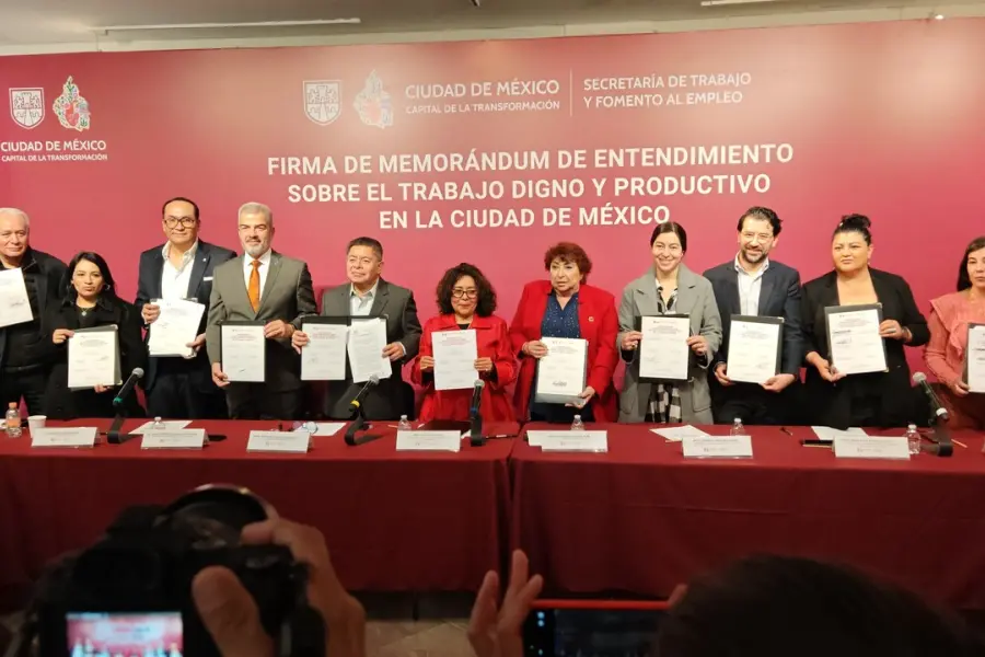 CDMX firma acuerdo por la justicia laboral