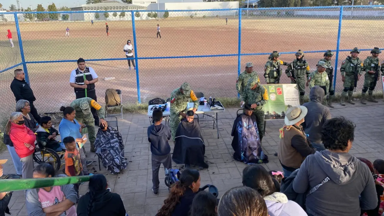 Jornadas por la Paz en la Unidad Deportiva División del Norte. Foto: Alejandro Ávila.