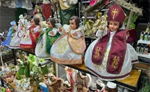 Preparan venta de vestidos del Niño Dios para día de la Candelaria Preparan venta de vestidos del Niño Dios para día de la Candelaria