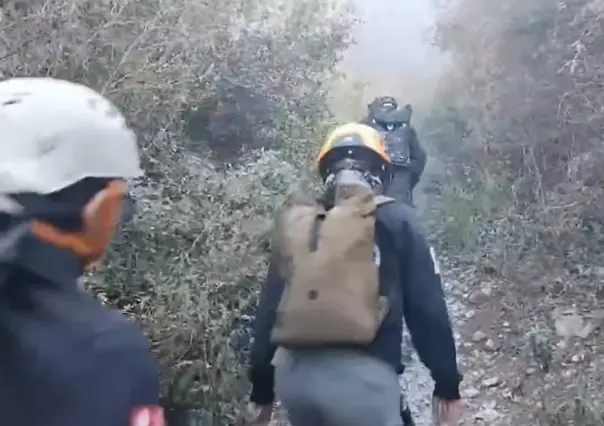 Protección Civil rescata a jóvenes perdidos en el Cerro de las Mitras