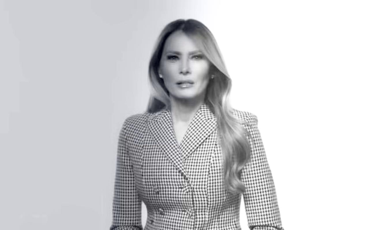 Así es el retrato oficial de Melania Trump como primera dama de Estados Unidos