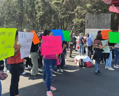 Bloqueo en Naucalpan: trabajadores de bares van contra Operativo Atarraya