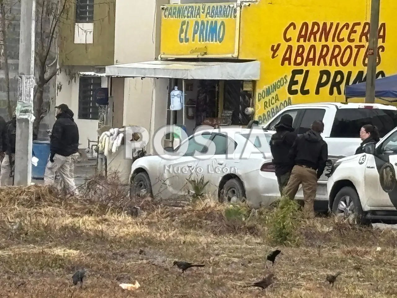 La colonia Villas del Jaral permaneció bajo resguardo durante el operativo. Foto: POSTA MX.