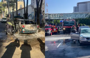 En hechos distintos, 3 vehículos ardieron en llamas: alcaldía Miguel Hidalgo en CDMX