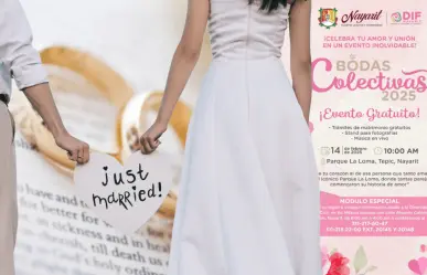 ¡El amor en el aire! Nayarit celebra el 14 de febrero con bodas colectivas, conoce los requisitos