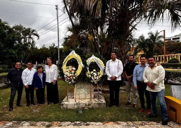 Conmemoran en Mérida el 172 aniversario del natalicio de José Martí