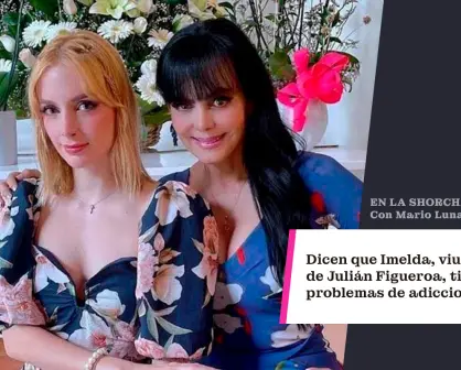 Captan a Imelda Tuñón recibiendo un supuesto paquete de droga en casa de Maribel Guardia