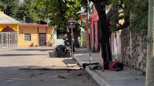 Así luce el sitio donde El Güero perdió la vida en Tekit