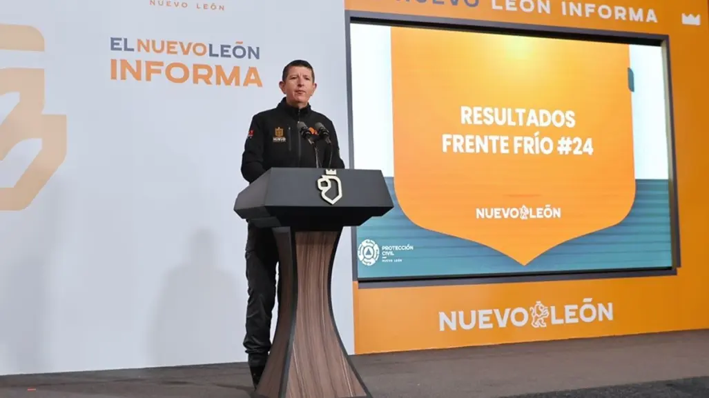 Saldo blanco en Nuevo León tras el frente frío 24: Exhorta PC a no bajar la guardia