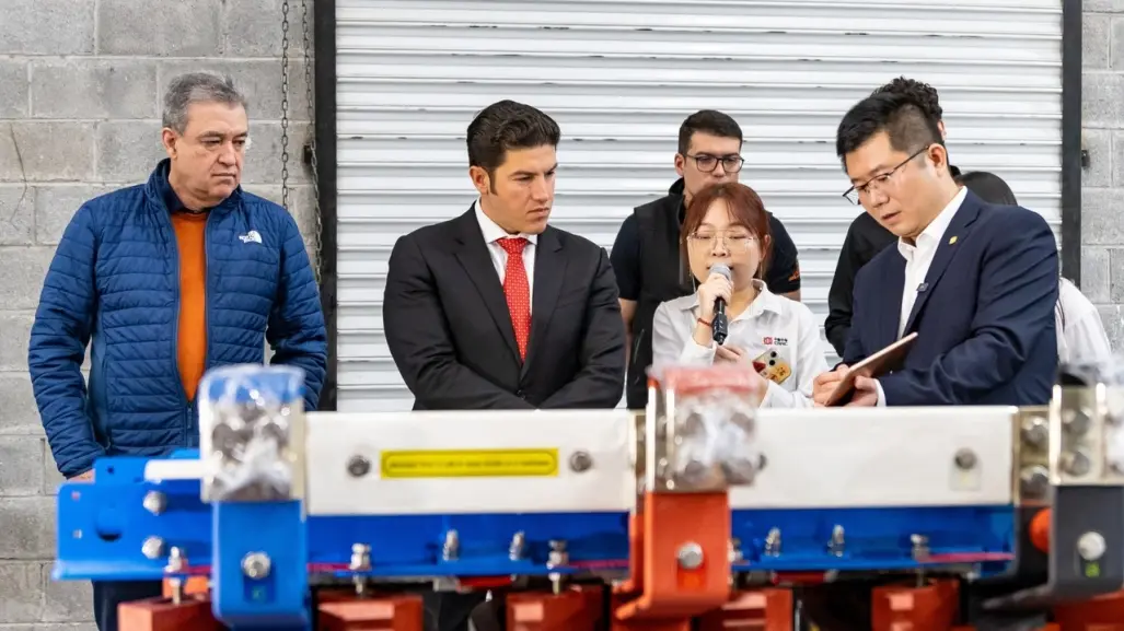 Samuel García supervisa equipo electromecánico para Líneas 4 y 6 del Metro