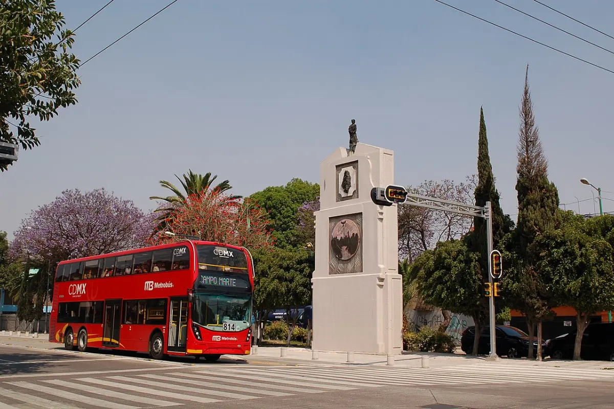 Así se ve la Calzada de los Misterios en CDMX. Foto: Mexico City