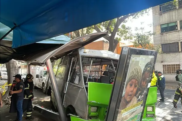 Accidente en Portales CDMX Foto: Ramón Ramírez