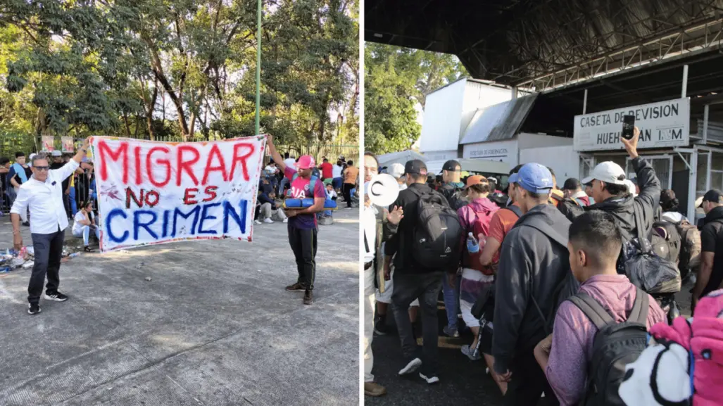 El grito de los activistas a favor de los migrantes en Tapachula: Dejen de perseguirlos