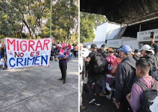 El grito de los activistas a favor de los migrantes en Tapachula: Dejen de perseguirlos