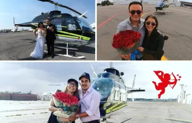 Celebra el 14 de febrero con un tour en helicóptero por la CDMX