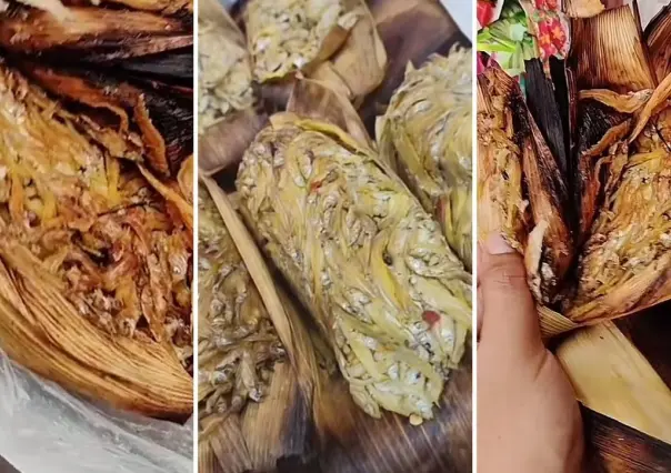 Tamales de charales en Chalco, conoce esta variedad para el Día de la Candelaria