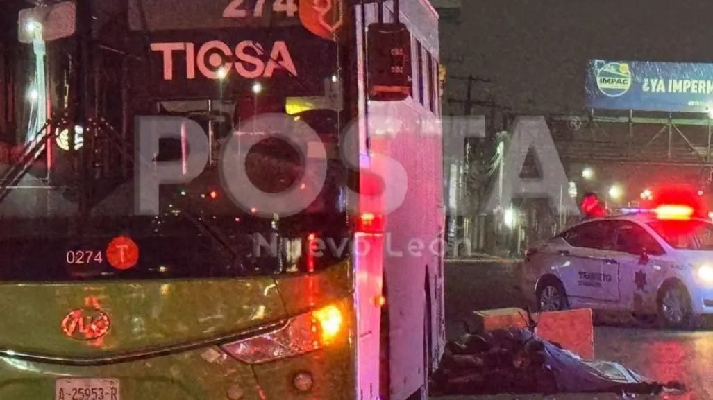 Motociclista choca contra camión en Guadalupe y muere al instante