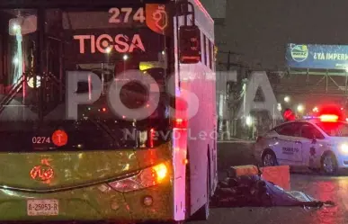 Motociclista choca contra camión en Guadalupe y muere al instante