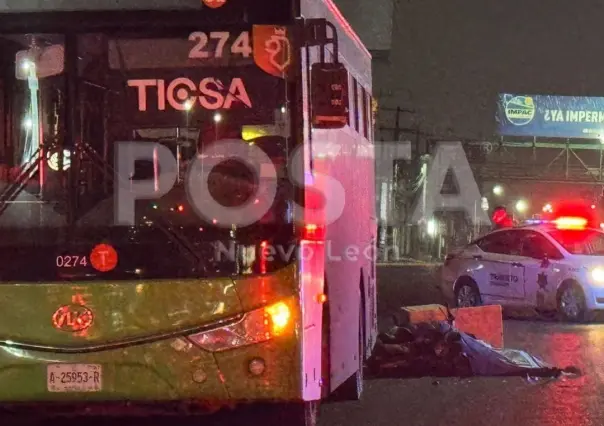 Motociclista choca contra camión en Guadalupe y muere al instante