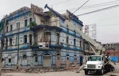 Estos son los edificios antiguos del centro histórico de Tampico que están en riesgo de derrumbe