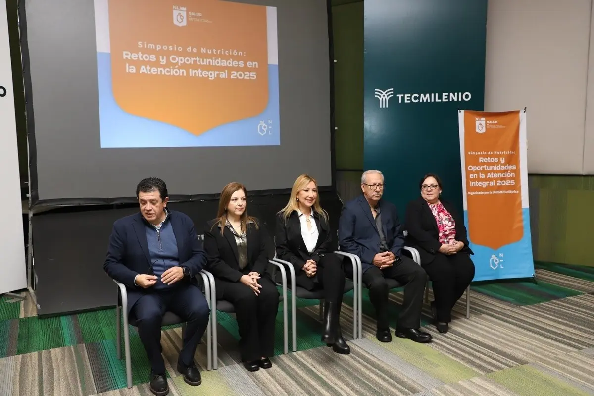 Alma Rosa Marroquín inaugura simposio de nutrición en Monterrey