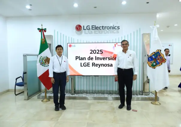 Invertirá LG Electronics 100 MDD en Tamaulipas, generando más de mil 300 empleos