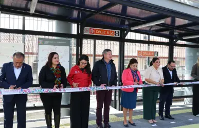 Así es la nueva estación de Metrobús en Iztacalco