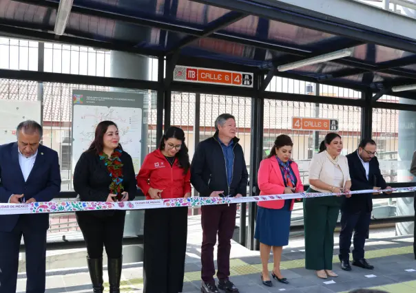 Así es la nueva estación de Metrobús en Iztacalco