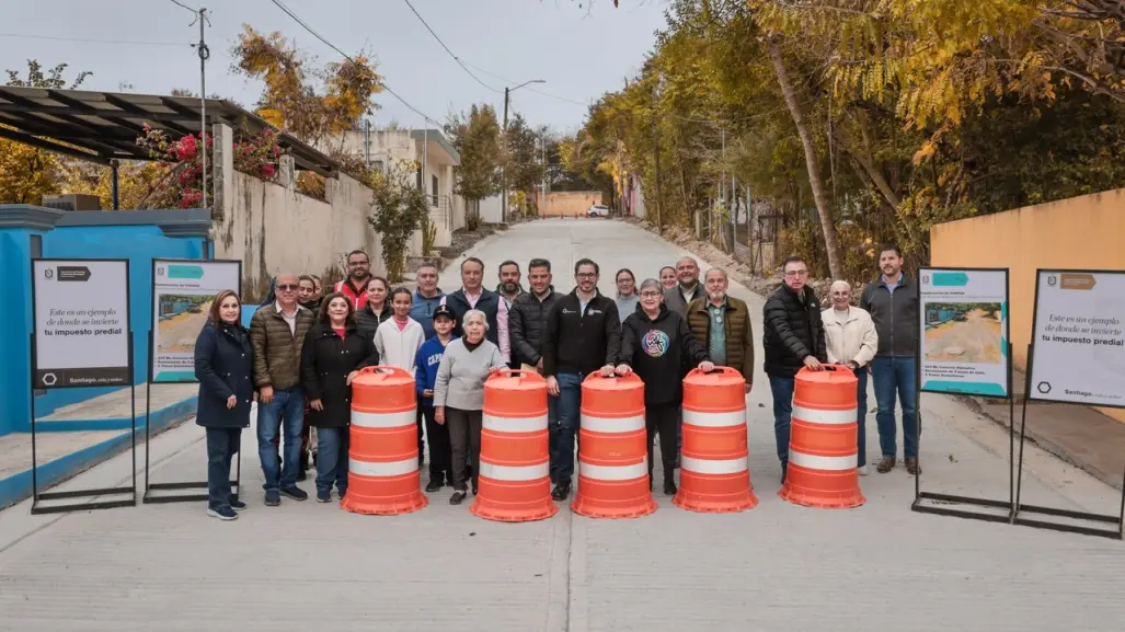 Entregan obras en Santiago: David de la Peña beneficia a la comunidad