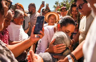 Claudia Sheinbaum, primera presidenta en recorrer la mixteca de Oaxaca