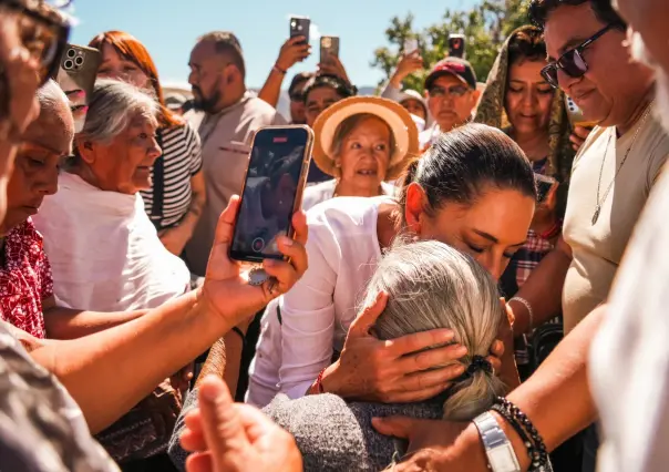 Claudia Sheinbaum, primera presidenta en recorrer la mixteca de Oaxaca