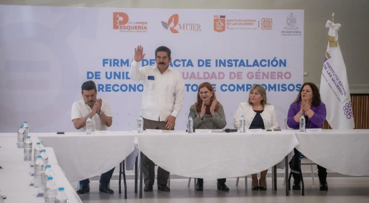 Francisco Esquivel formaliza instalación de la Unidad de Igualdad de Género en Pesquería