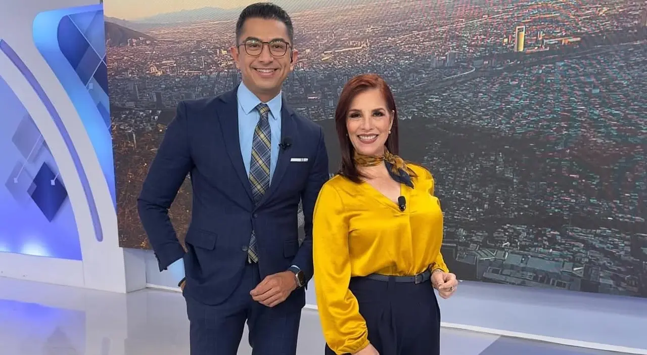 Mario Castillo y Maru Lozano Llamas son algunos de los ex elementos de Multimedios que en los últimos meses se han integrado a Azteca Noreste. Foto: Instagram @info7mty