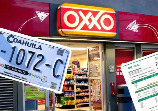 ¿Qué servicios se pueden pagar las tiendas OXXO de Coahuila?