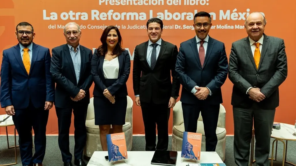 Samuel García participa en presentación del libro La otra reforma laboral en México