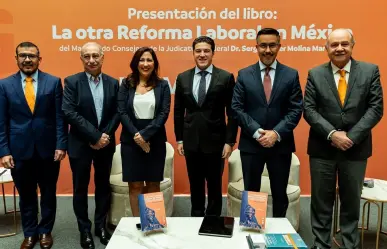 Samuel García participa en presentación del libro La otra reforma laboral en México