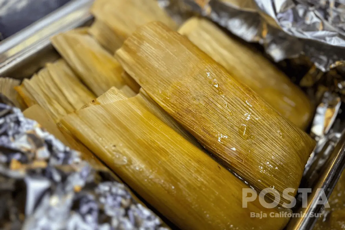 Festival del tamal en El Zarape. Foto: Alberto Cota / POSTA BCS