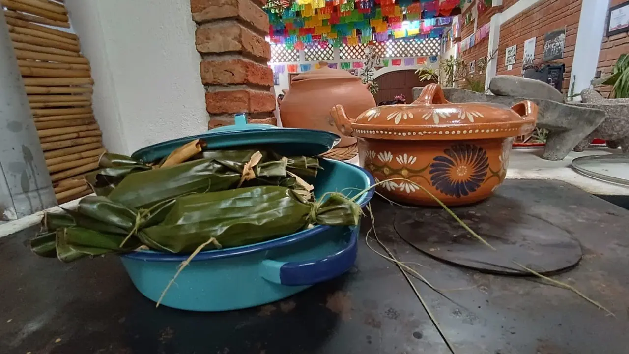 Tamales, un manjar que une generaciones de cocineras tradicionales en Chiapas. Foto: María Inéz