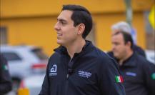 César Garza muestra avances de pavimentación en Mezquital - Santa Rosa en Apodaca