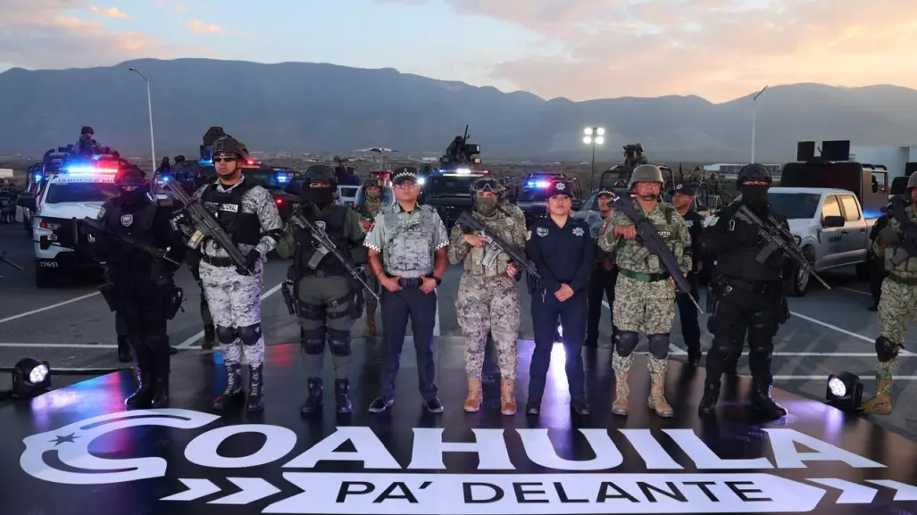 Coahuila avanza en seguridad, 2024 registra la menor incidencia delictiva en 18 años