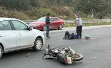 Empleado de Pepsi gravemente herido tras accidente en libramiento de Tampico