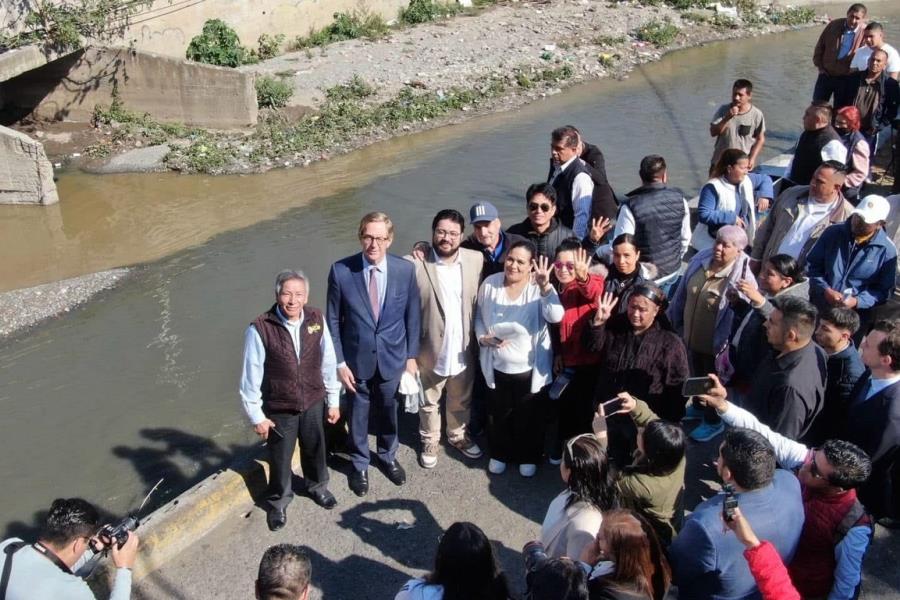 Rescatarán Río Hondo en Naucalpan a través de convenio de autonomía