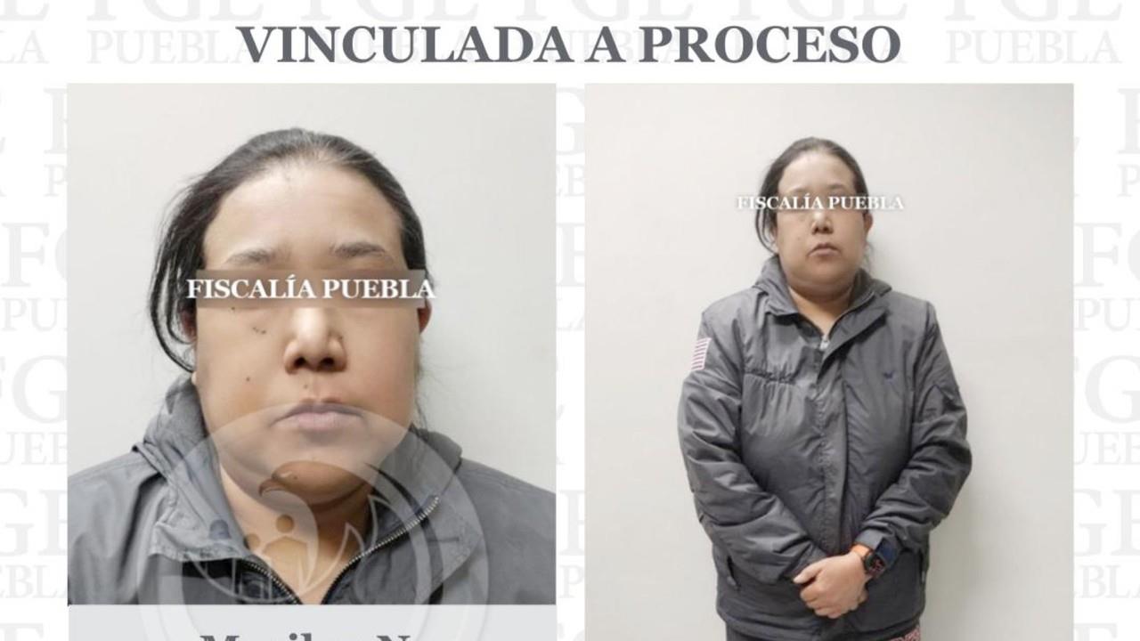 Vinculan a Marilyn Cote por amenazas con arma de fuego. Foto: Fiscalía de Puebla