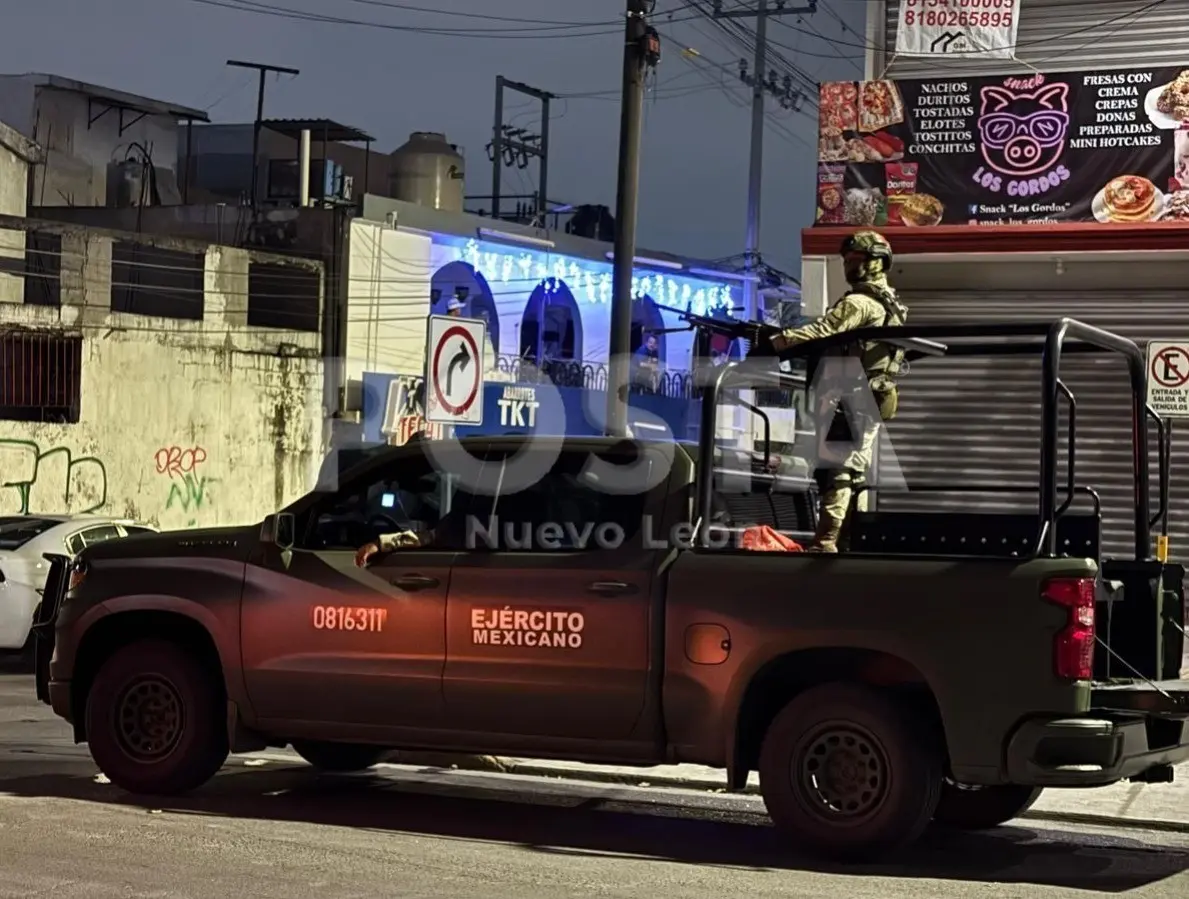 Elementos del Ejército Mexicano en la zona donde ocurrió la ejecución. Foto: POSTA MX.