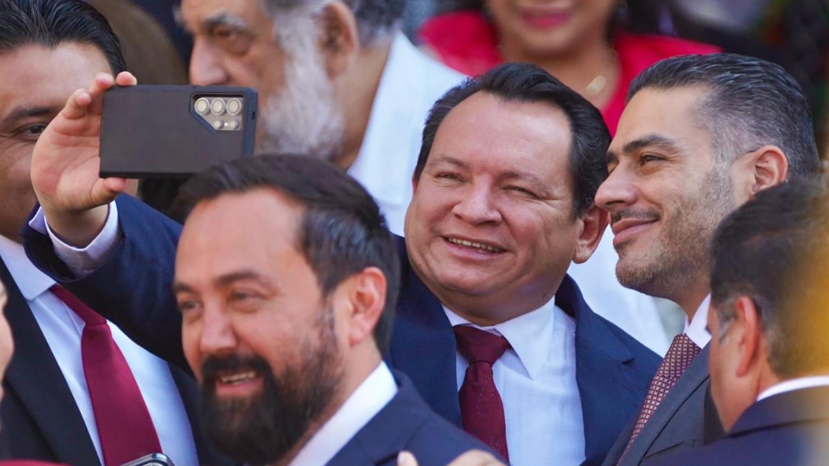 El mandatario estatal refrendó su compromiso con los principios constitucionales Foto: Cortesía