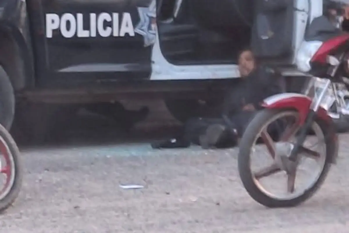 Policía abatido en Villahermosa Foto: Armando de la Rosa